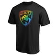 thumbnail image 2 of Men's Black Florida Panthers Team Pride Logo T-Shirt, 2 of 3