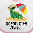 thumbnail image 4 of Inktastic Ocean City Maryland Boys or Girls Baby Bib, 4 of 4