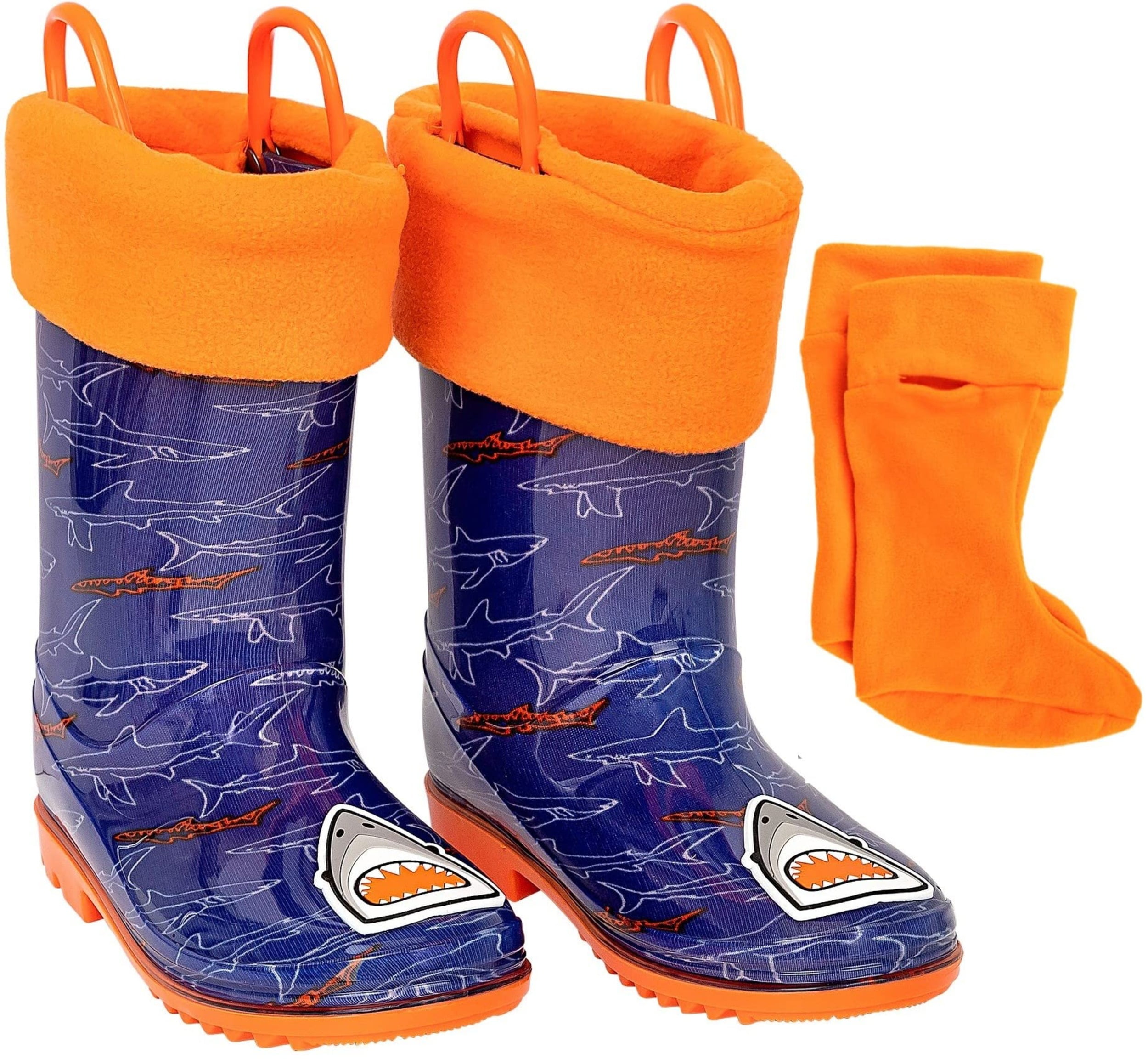 Addie & Tate Unisex Rain Boots Kids & Toddlers Size 8T12 Shark