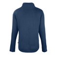 thumbnail image 3 of Women's Cutter & Buck Navy Cleveland Guardians  Coastline Epic Comfort Eco Recycled Funnel Neck Raglan Pullover Top, 3 of 3