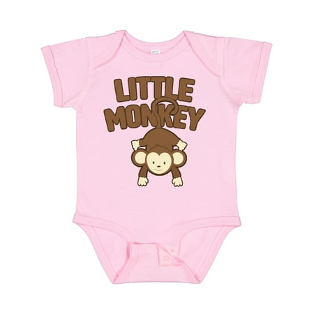 

Inktastic Little Monkey Gift Baby Boy or Baby Girl Bodysuit