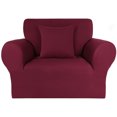 thumbnail image 1 of Unique Bargains PiccoCasa Housse Extensible pour Fauteuil Causeuse et Sofa en Polyester, 1 Pce, 1 of 10