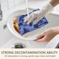 thumbnail image 5 of 2 Pcs Pioneer Flower Floral Print Pattern Kitchen Towels, Funny Microfiber Dish Towel Set, 18" X 26" Tea Towels, 5 of 6
