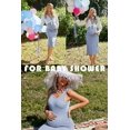 thumbnail image 4 of Ekouaer Women' Maternity Dress Rib Knit Sleeveless Baby Shower Dresses Casual Bodycon Pregnancy Clothes, 4 of 6