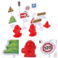 thumbnail image 4 of 4 Ensembles de Panneaux Routiers Jouer Panneaux de Circulation Panneaux de Rue Panneaux Routiers Jouets de Signalisation Routière pour Enfants, 4 of 5