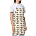 thumbnail image 3 of Fuzoiu Colorful Armadillos Print Waterproof Apron, Kitchen Apron for Women Men Chef, Apron for Christmas Dinner Party Cooking Baking Crafting House Cleaning Kitchen, 3 of 7
