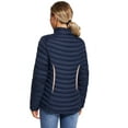 thumbnail image 5 of Women's Lightweight Winter Warm Puffer Jacket Packable Stand Collor Puffer Jacket Jacket (Dark Navy, M), 5 of 7