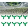 thumbnail image 2 of Three Way Coupling, Easy Install For Versatile Garden Irrigation, Premium Plastic Adapter Y Connector, Anti Rust Heat Resistant Water Pipe Splitter, Quick Connect Cold Resistant, 2 of 8