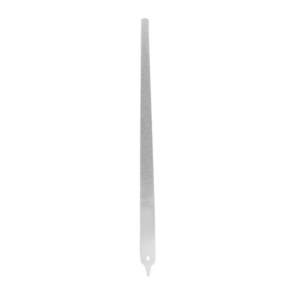 Tkrady Stainless Steel Metal Nail File, Double Side Fingernail Toenail Files Metal File Buffer Fingernails Toenails Art New Pedicure Tool for Salon and Home Manicure Files