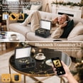 thumbnail image 3 of Reproductor de CD portátil Gueray Bluetooth con altavoz y radio, 3 of 9
