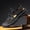 black, variant on Men's Breathable Mesh Leather Closed-Toe Outdoor Hiking Sandals