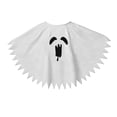 thumbnail image 4 of Gunia Women Halloween White Ghost Costume Poncho Cape Dress Up Cosplay Spooky Tops, 4 of 4