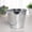 indoor garden, variant on Mini Metal Bucket For Beach Play, Garden Planting, And Indoor Storage, Durable Galvanized Steel With Reinforced Handle For Long-Term Use By Teens & Big Kids, 8 X 10.5 X 12 Cm