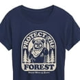 thumbnail image 3 of Star Wars - Ewok Protect The Forest - Women's Short Sleeve Classic Fit Tee, 3 of 5