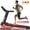 T Series 703, variant on Winfita Treadmill with 15 Levels Auto Incline, 4HP 300LBS Capacity Electric Treadmill for Home Portable, 0.6-10MPH Speed, Bluetooth & Pulse Monitor, Hydraulic Folding, Long Stride