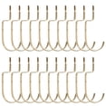 thumbnail image 4 of 20 ganchos metálicos planos de alta resistencia para colgar ropa, ideales para camisas, pantalones y accesorios en armarios y roperos, 4 of 7