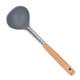 thumbnail image 3 of Cucharón de sopa ANGGREK Mango de Madera Silicona Antiadherente Grado Alimenticio, 3 of 8