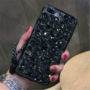 Case for Galaxy S22 Ultra,3D Handmade Sparkle Stunning Stones Crystal Diamond Bling Glitter Phone Case for Samsung Galaxy S22 Ultra 5G 6.8 inch (2022 Release)