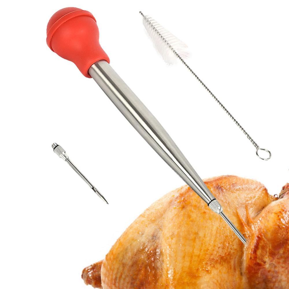 Turkey Baster Syringe Stainless Steel Turkey Baster Home Baking
