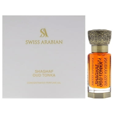 Swiss Arabian Shaghaf Oud Tonka , 0.4 oz Concentrated Perfume Oil (Mini)
