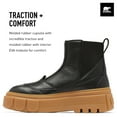 thumbnail image 3 of Sorel Women's Caribou X Boot Chelsea Waterproof Boots - Black, Gum 2 - Size 10, 3 of 7