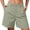 Mint Green, variant on Womens Denim Shorts Women High Waist Dressy Shorts Tailored Button Pleated Front Office Work Casual Summer Short Pants Khaki M