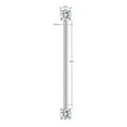 thumbnail image 4 of QQTDFG 1Pc 14G Industrial Piercing Earring 38mm Stainless Steel Long Ear Studs Piercing-Style 4-blue, 4 of 9