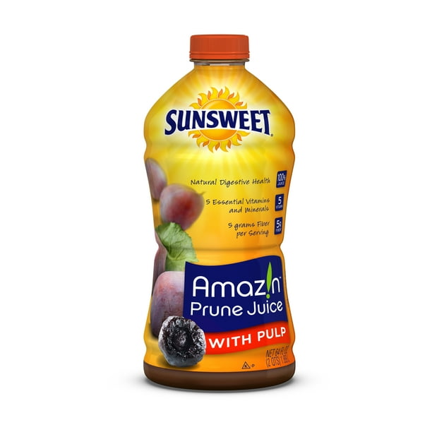 Sunsweet Amazin Prune Juice with Pulp, 64 Fl Oz - Walmart.com