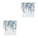 thumbnail image 2 of Cortina de Baño Bewildely Impermeable Estampado de Hojas 90x180cm, 2 of 6