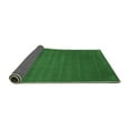 thumbnail image 2 of Ahgly Company Indoor Rectangle Abstract Emerald Green Contemporary Area Rugs, 2' x 4', 2 of 4