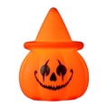thumbnail image 2 of CSEONE Halloween Night Lights, Halloween Pumpkin Night Light with Witch Hat, Cute Led Lamp Silicone Pumpkin Lights, Spooky Face Decorative Lights for Halloween Party Table Indoor Outdoor, B, 2 of 8