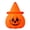 B, variant on C Cute Silicone Pumpkin Led Night Light With Witch Hat, Halloween Table Decor With Spooky Face Smile