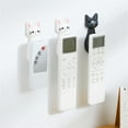 thumbnail image 4 of Fufafayo under $5 2Pcs Remote Control Holder, Magnetic Remote Control Wall Mount Organizer, Cute Cat Shape with Self Adhesive Back, No Drill Installation for TV Side Bed, 4 of 9