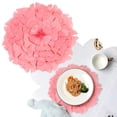 thumbnail image 4 of Floral Paper Placemats And Coasters Spring Summer Flower Chargers Table Mat Disposable Flower Placemat for Tea Party Wedding Bridal Birthday by Elapind, 4 of 4