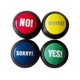 thumbnail image 1 of 4pcs Pet Squeeze Sound Box Music Box Dog Yes Or No Sound Button Party Supplies Button Buzzer Soundi, 1 of 5