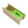 thumbnail image 1 of Caja de madera Montessori, caja Imbucare, caja de desarrollo de objetos, caja de permanencia para bebé CUTICAT Juguetes a juego de madera, 1 of 8