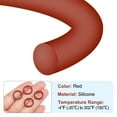 thumbnail image 3 of Uxcell Silicone O-Ring Metric VMQ Sealing Gasket Replacement for Plumbing Compressor 26mm 50, 3 of 5