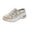 Khaki, variant on Women Casual Shoes Platform Sole Slip On Breathable Lightweight Loafers Casual Half Slide Shoes For Daily Wear ,Us Size:8.5