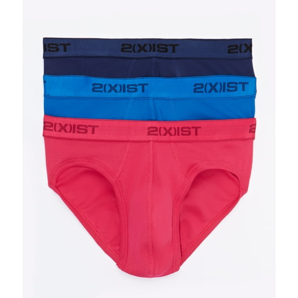 2(X)IST 2(x)ist Mens Essential NoShow Brief 3Pack Style3102032003