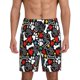 thumbnail image 1 of Balery Paw And Bones Pantalones cortos de pijama de punto de algodón para hombre con cinturilla y bolsillos-Medium, 1 of 6