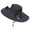 Black, variant on Solar Fan Hat for Men Women, Wide Brim Sun Hat with Dual Fans USB Rechargeable, Strong Wind Cooling Hat for Fishing Hiking Camping Outdoor - Black