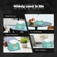 thumbnail image 6 of Kdxio Dogs Loves Bath Print Tissue Box Cover,Modern PU Leather Rectangular Tissue Box Holder for Bathroom Living Room Bedroom Office Desk Car Home, 6 of 6