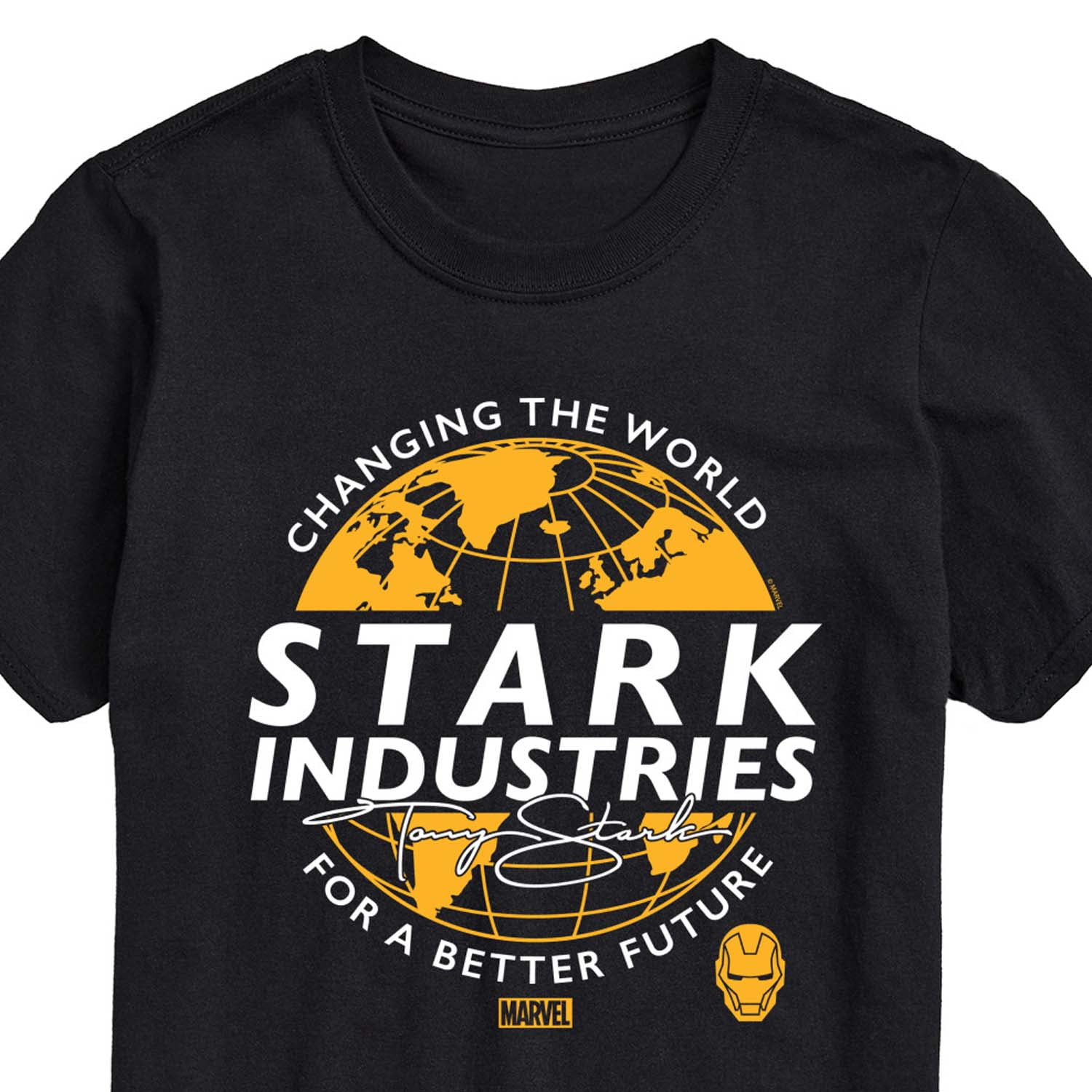 Marvel Iron Man - Stark Industries - Men's Short Sleeve Graphic T-Shirt