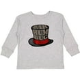 thumbnail image 3 of Inktastic Scrooge's Top Hat Bah Humbug Boys or Girls Long Sleeve Toddler T-Shirt, 3 of 5