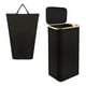 thumbnail image 1 of Cesto para la colada, cesta de almacenamiento, bolsa de lavandería plegable y extraíble, cesta alta para la colada, cesto para ropa para el baño y la Negro Macarena Ropa sucia, 1 of 8