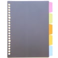 thumbnail image 1 of 10 Books Convenient Binder Dividers Daily Use Notebook Dividers Household Binder Tabs, 1 of 9
