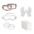 thumbnail image 2 of Set portátil de protección 5 piezas Hugo mascarilla guantes soporte almohadilla, 2 of 10