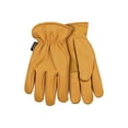 thumbnail image 2 of Heatkeep 198HK-XL Premium-Grade Driver Gloves XL Cowhide Leather Gold, 2 of 3