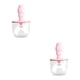 thumbnail image 4 of Soidarity Cepillo de para bebés con cubierta a prueba de polvo Cepillo en forma de U para para bebés Rosa grande rosa grande 2piezas, 4 of 6