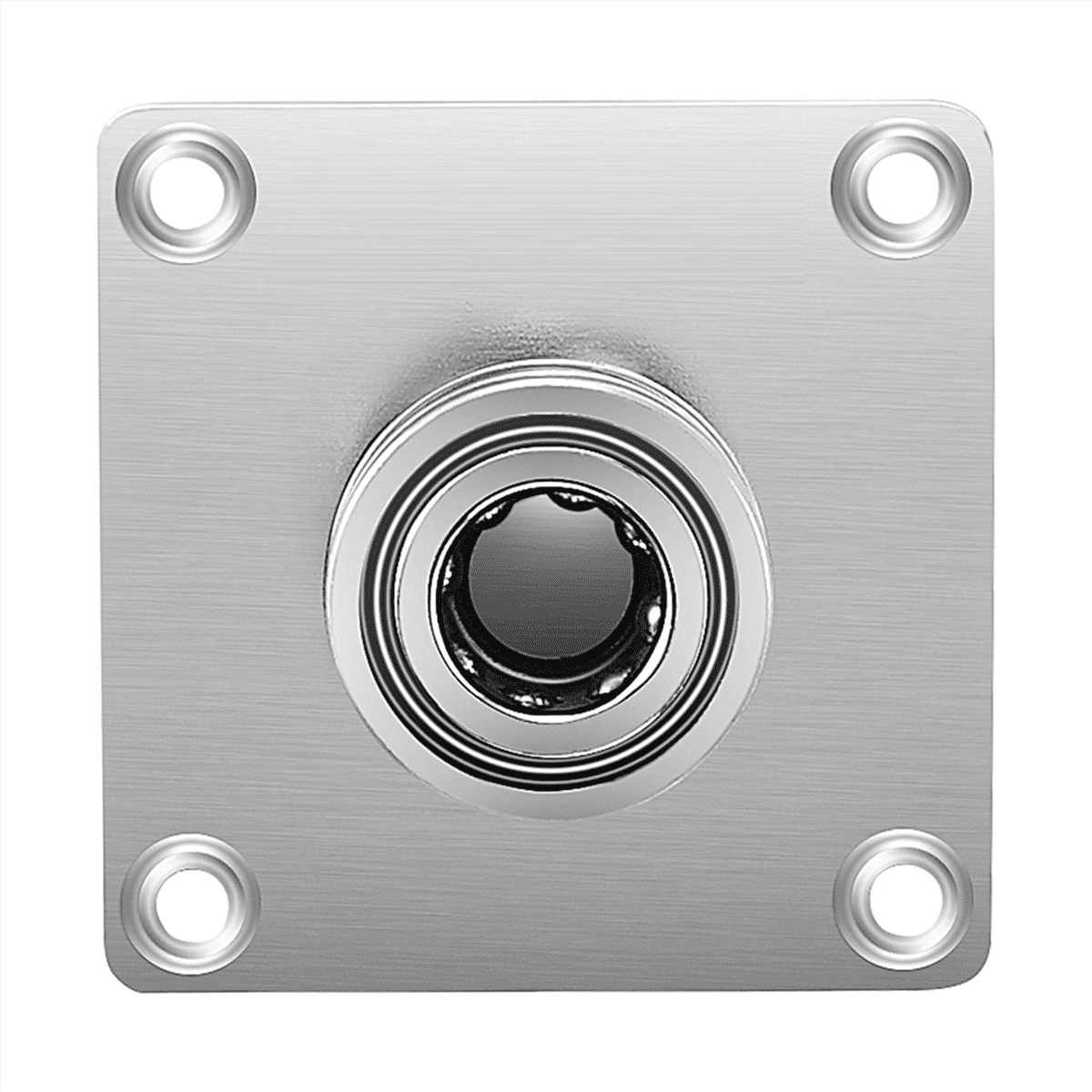 Pressure Washer Foam Cannon Holder, 1/4inch Quick Connect Automatic Foam Cannon Mount, Stainless Silver Metal